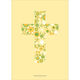 Floral Cross Baptism Invitations Image 2 of 3